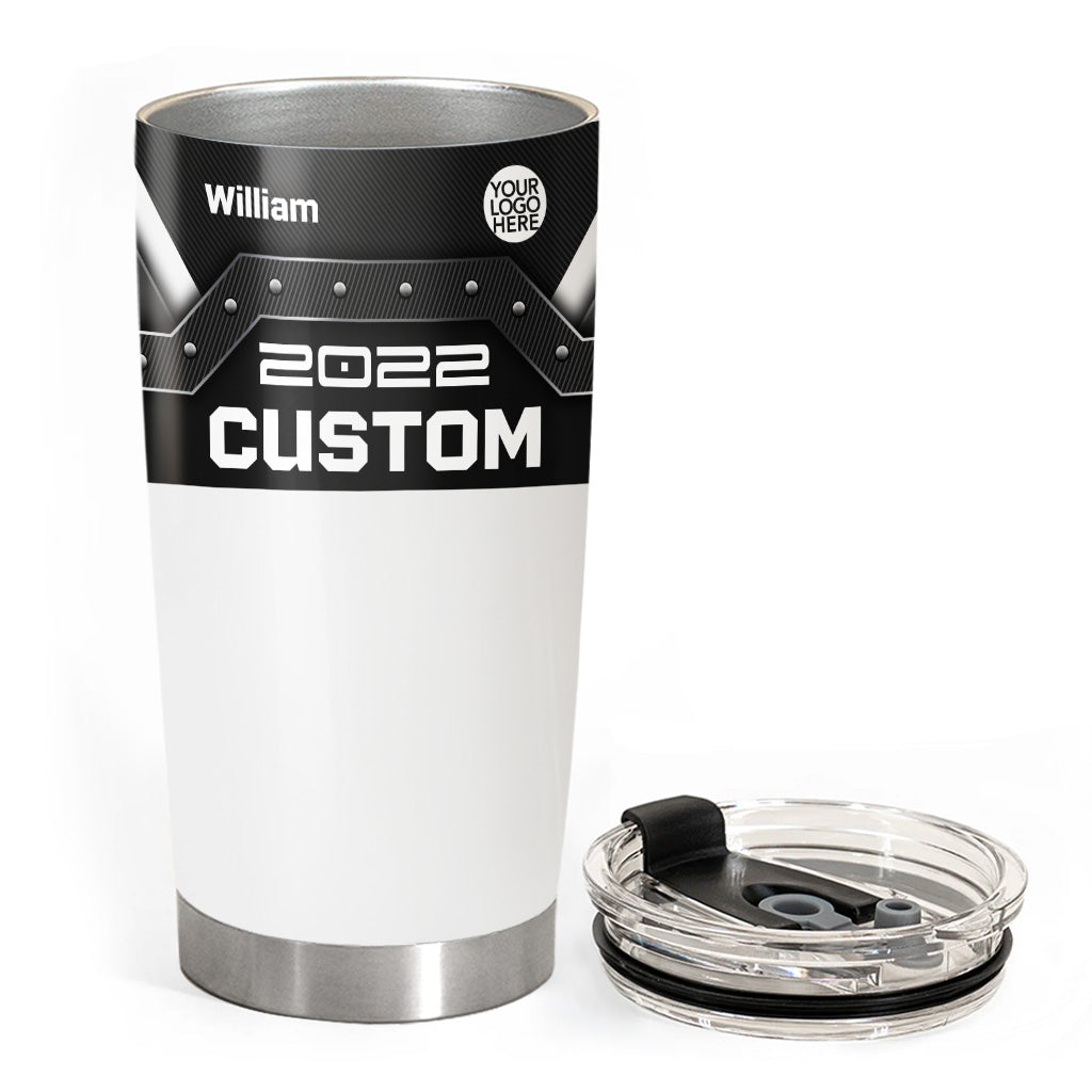 Custom Photo Motorcycle Tumbler Gift for Father's Day, Bikers A2110 Pt99