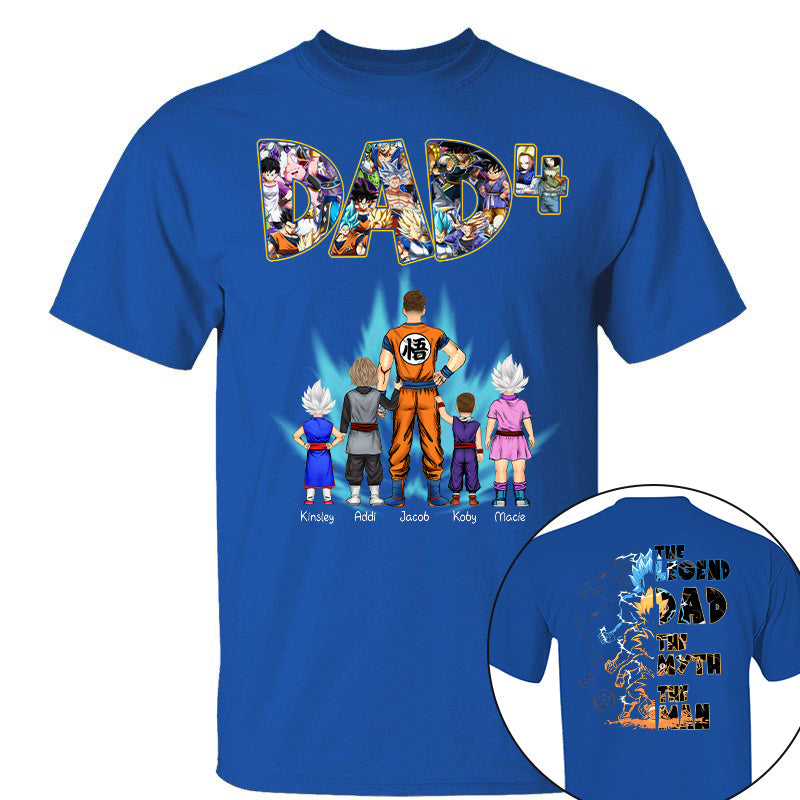 Personalized Shirt Gift For Dad, Custom Father's Day Gifts For Dad T1807 pt99