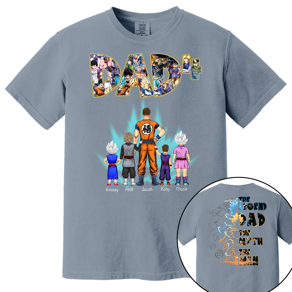 Personalized Shirt Gift For Dad, Custom Father's Day Gifts For Dad T1807 pt99
