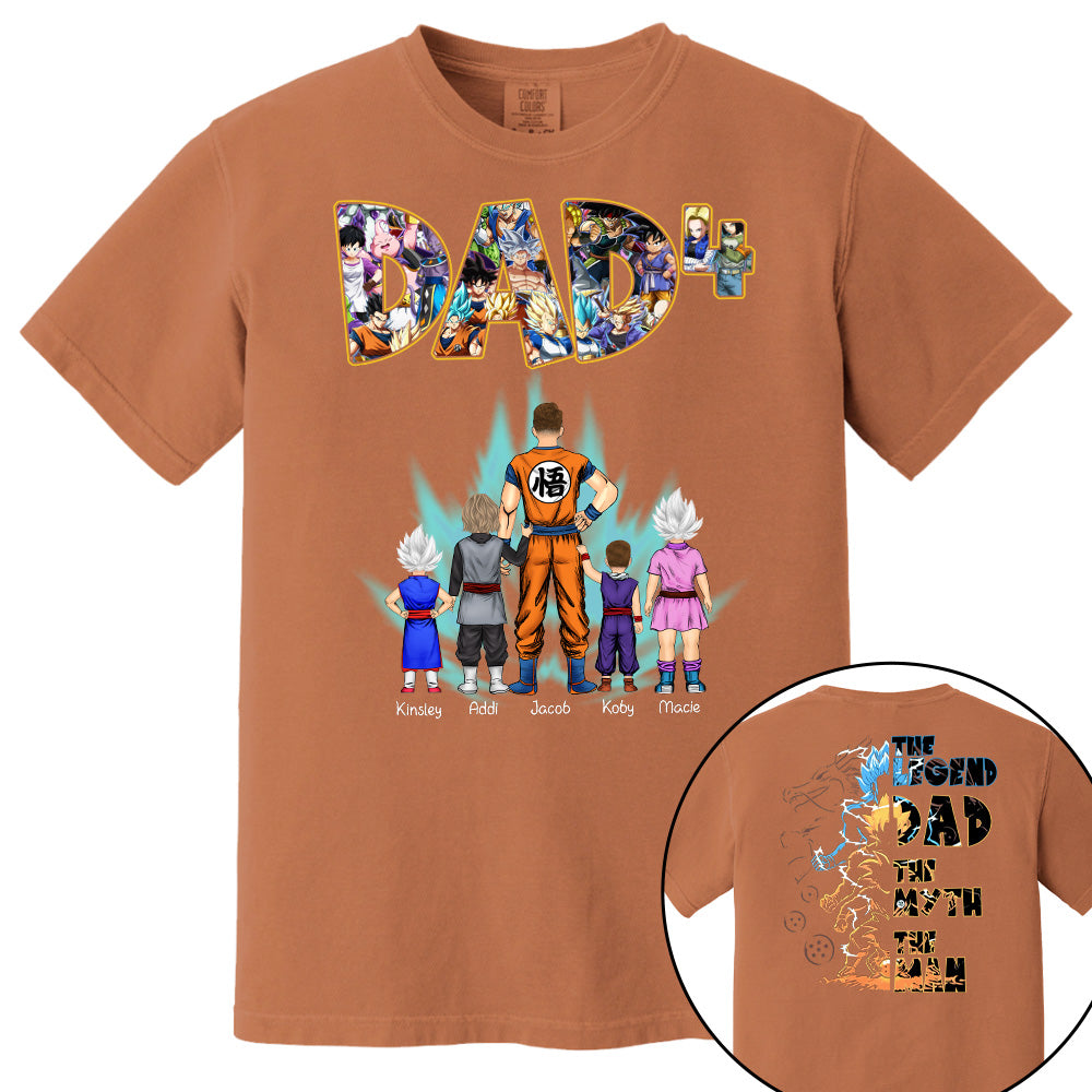 Personalized Shirt Gift For Dad, Custom Father's Day Gifts For Dad T1807 pt99