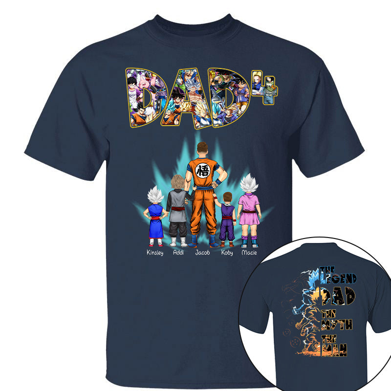 Personalized Shirt Gift For Dad, Custom Father's Day Gifts For Dad T1807 pt99