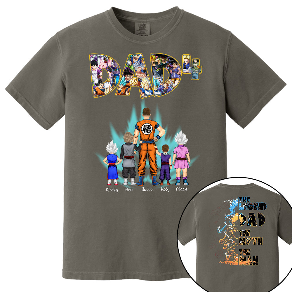 Personalized Shirt Gift For Dad, Custom Father's Day Gifts For Dad T1807 pt99