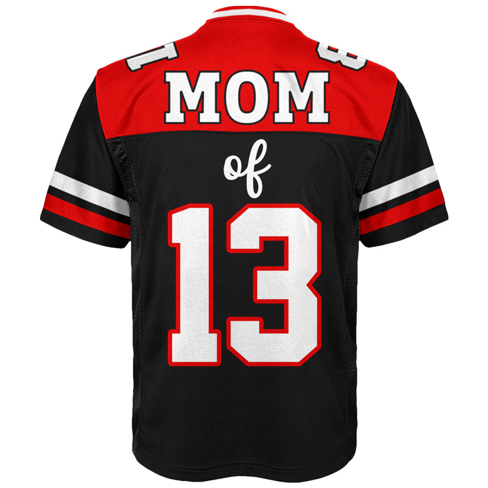 Custom Photo Football Jersey Shirt For Football Family Game Day Shirt NA02 Do99