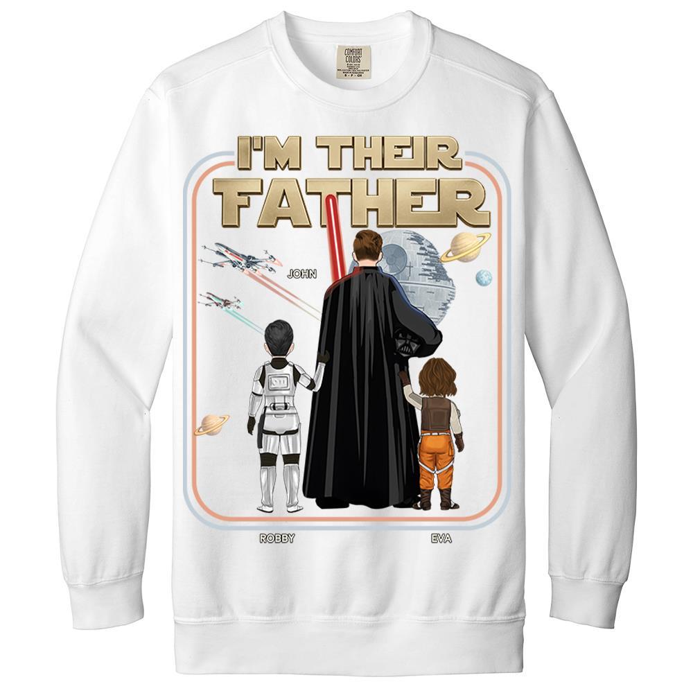 I'm Their Father - Personalized Shirt For Dad - Custom Gift For Father's Day A2110 Nh00