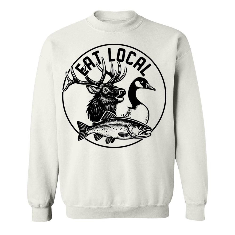 Personalized Eat Local Shirt For Hunting Lovers Pt99