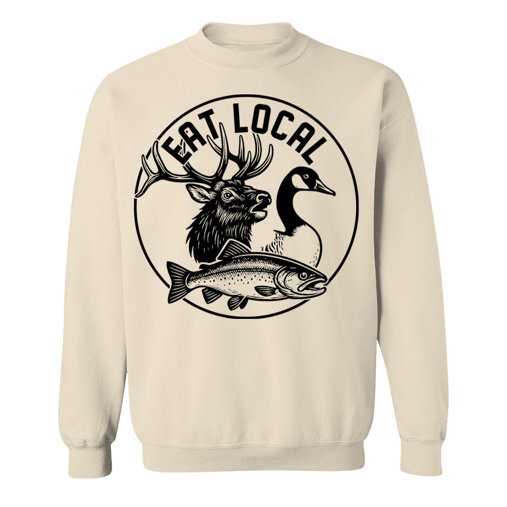 Personalized Eat Local Shirt For Hunting Lovers Pt99