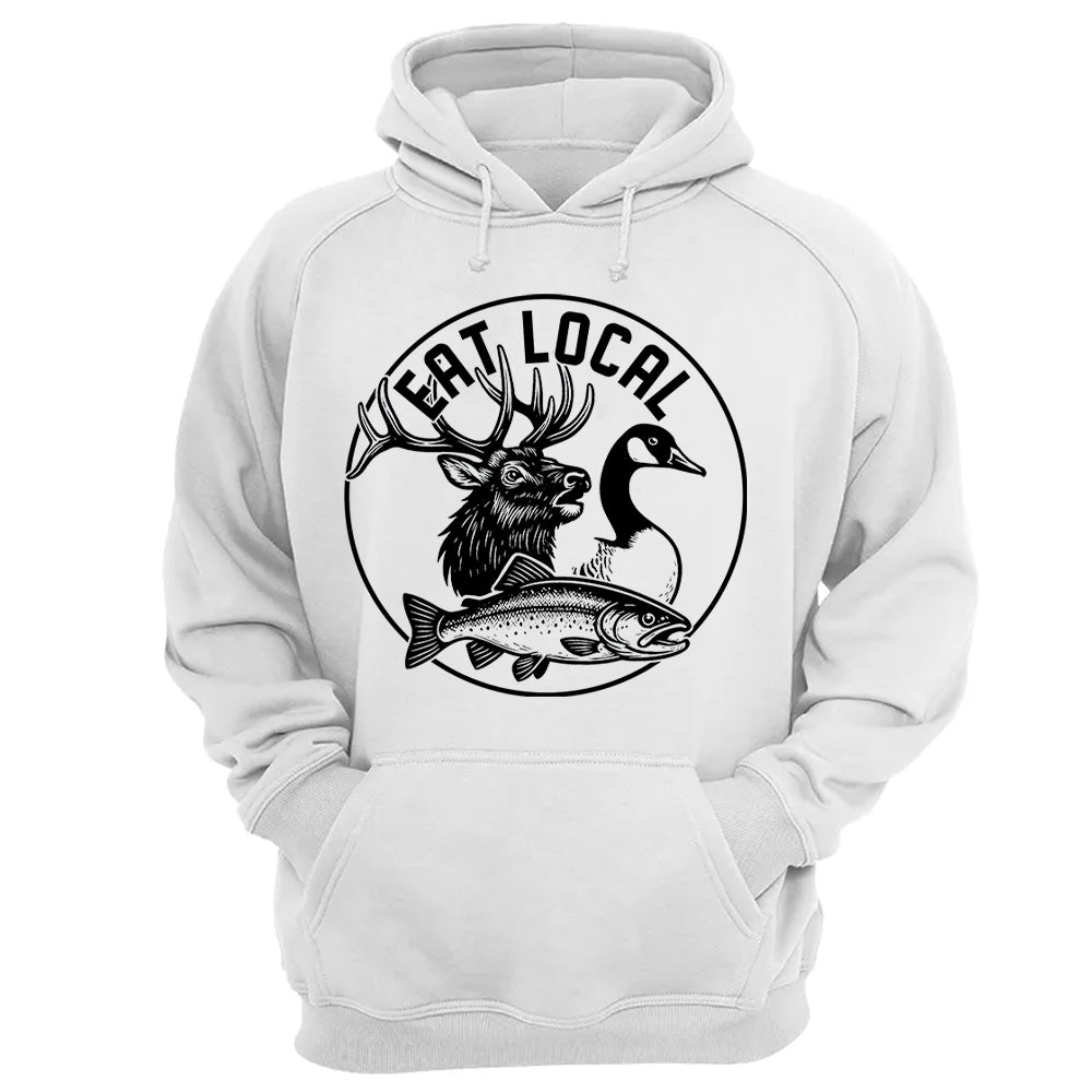 Personalized Eat Local Shirt For Hunting Lovers Pt99