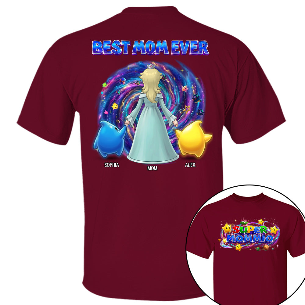 Super Mommio Galaxy Personalized Shirt, Gift For Mommy Mama L0411