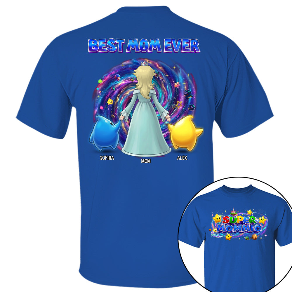 Super Mommio Galaxy Personalized Shirt, Gift For Mommy Mama L0411