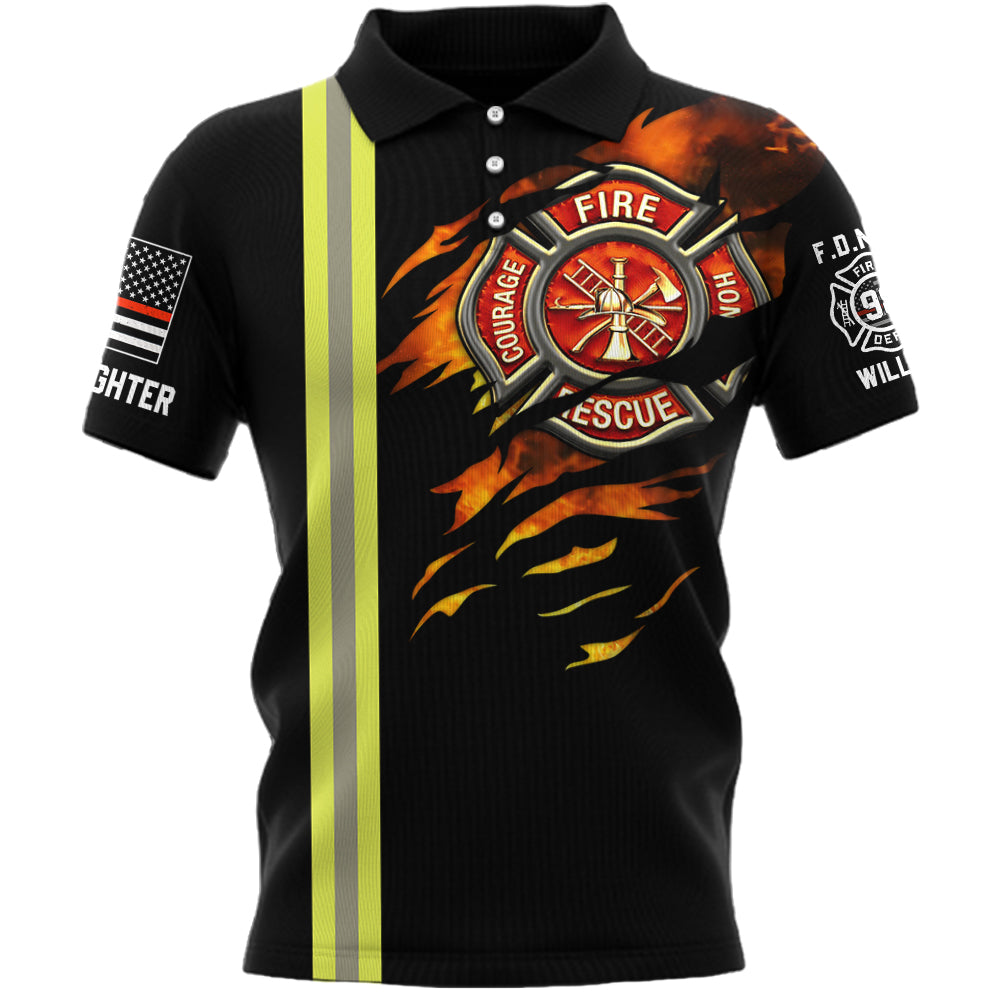I Am A Simple Man I Am A Firefighter And Believe In Jesus, Personalized Shirt, Gift For Firefighter T1807 Hv01
