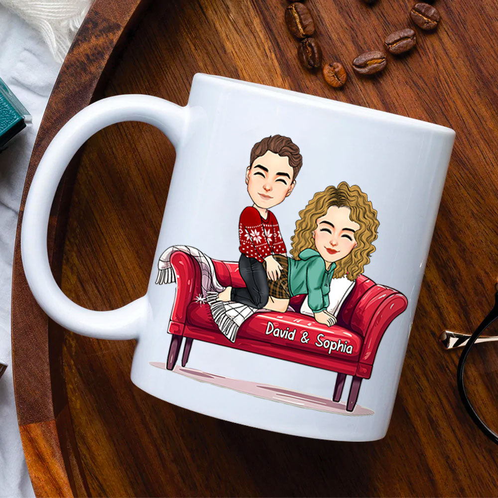 I Adore You and Love Every Part of You Personalized Mug For Couple Nh00