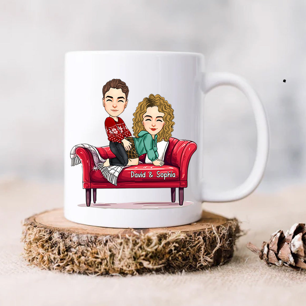 I Adore You and Love Every Part of You Personalized Mug For Couple Nh00