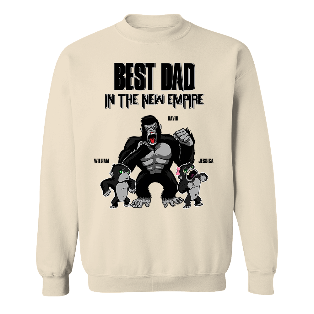 Best Dad In The New Empire Personalized Shirt Gift For Dad - Father's Day Gift