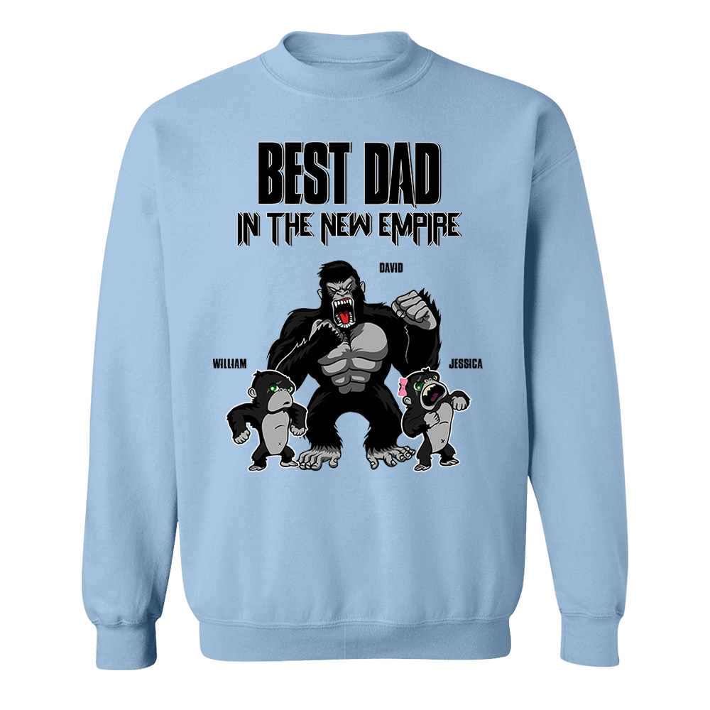 Best Dad In The New Empire Personalized Shirt Gift For Dad - Father's Day Gift
