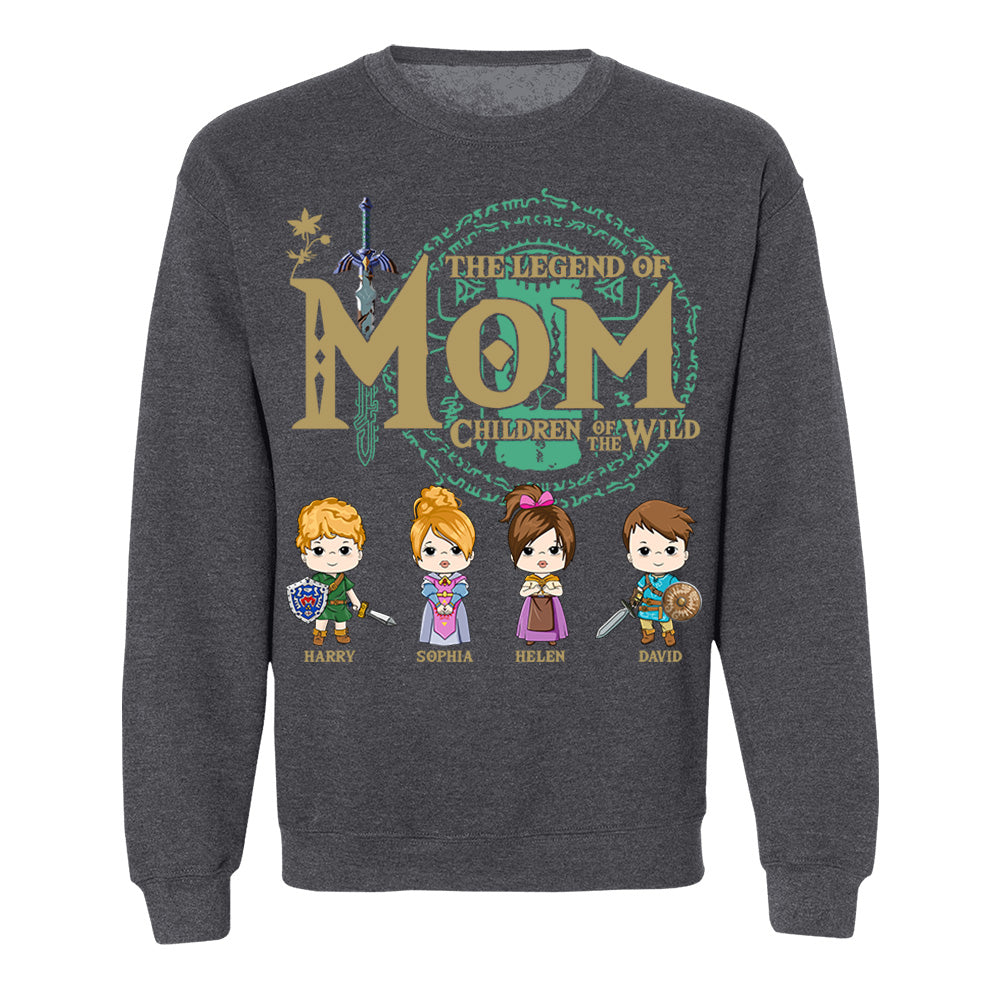 The Legend Of Mom, Children Of The Wild - Personalized Shirt Gift For Mom DO98