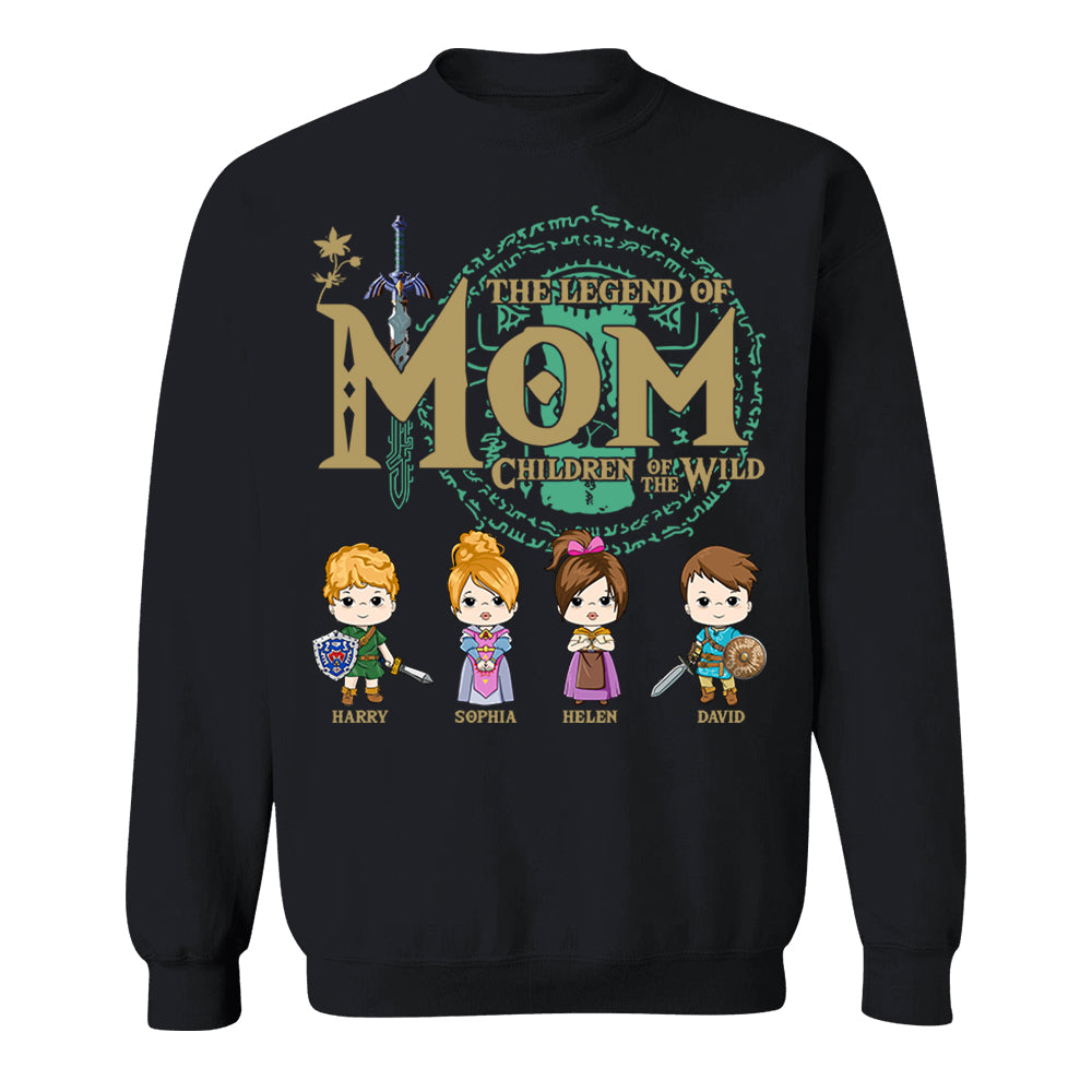 The Legend Of Mom, Children Of The Wild - Personalized Shirt Gift For Mom DO98