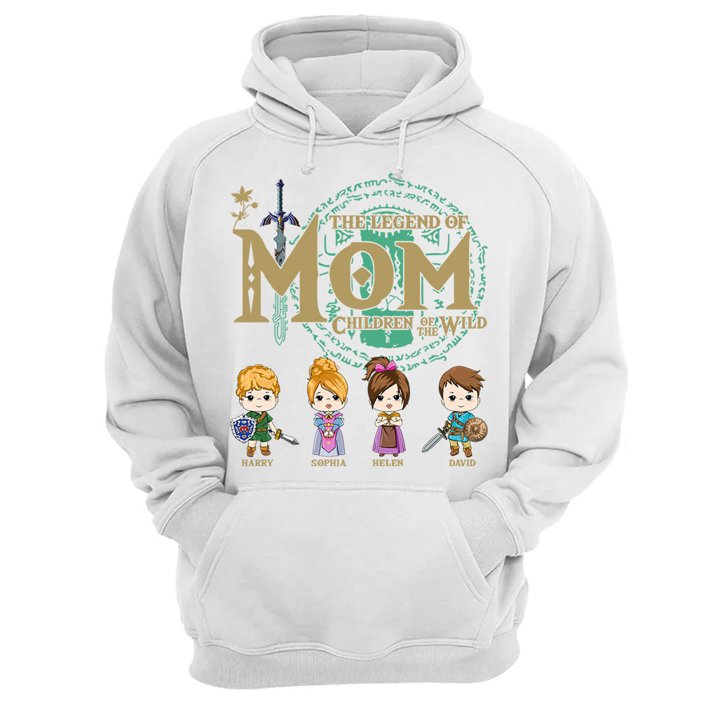The Legend Of Mom, Children Of The Wild - Personalized Shirt Gift For Mom DO98