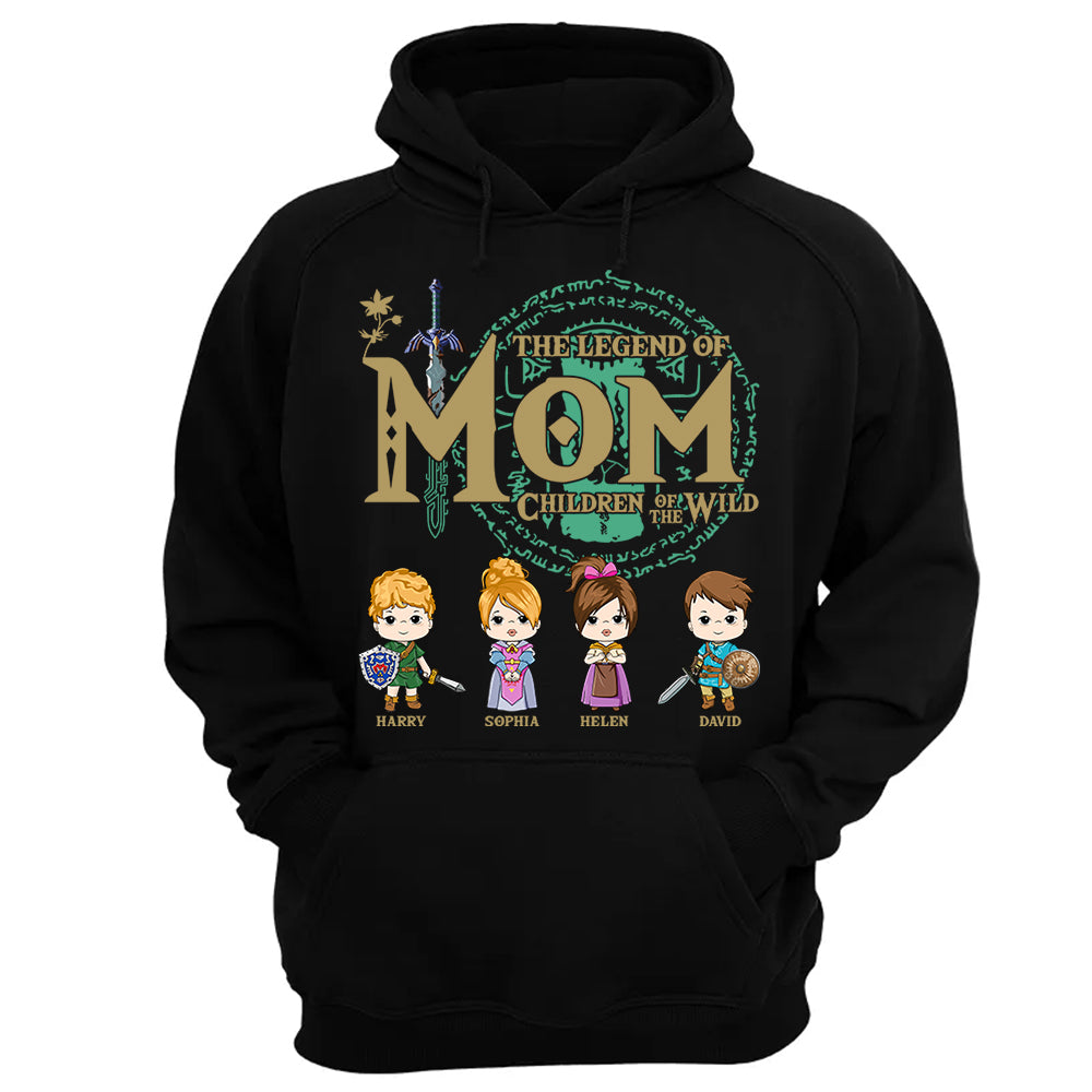 The Legend Of Mom, Children Of The Wild - Personalized Shirt Gift For Mom DO98
