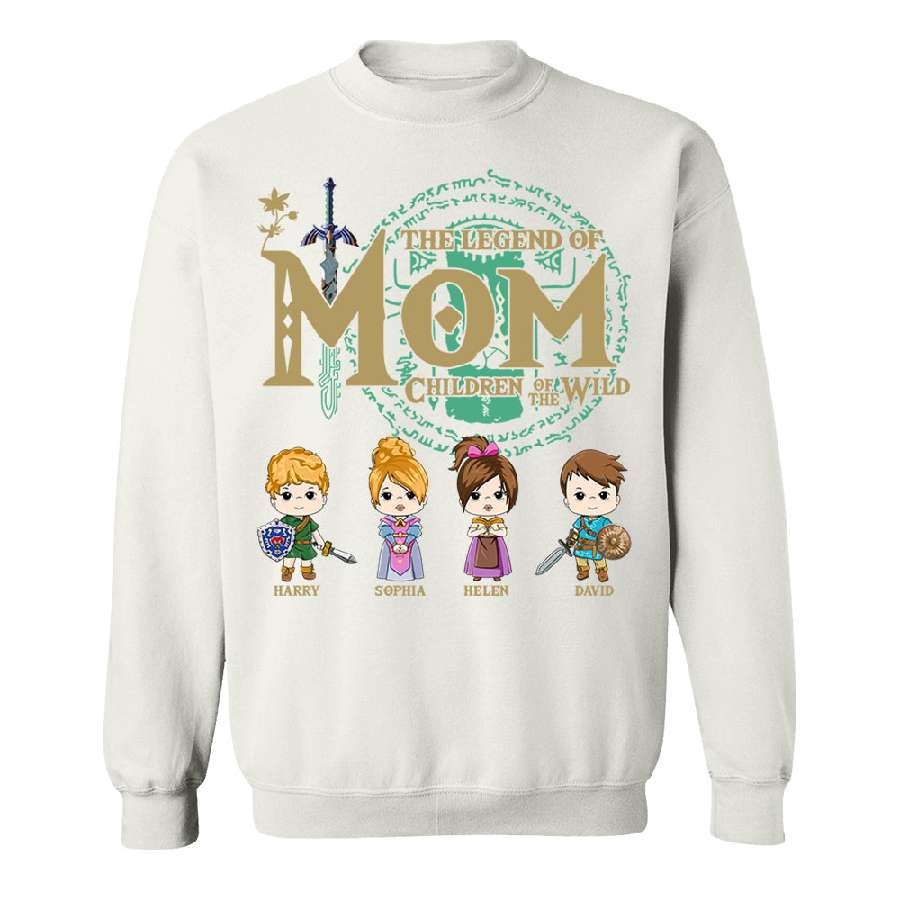 The Legend Of Mom, Children Of The Wild - Personalized Shirt Gift For Mom DO98