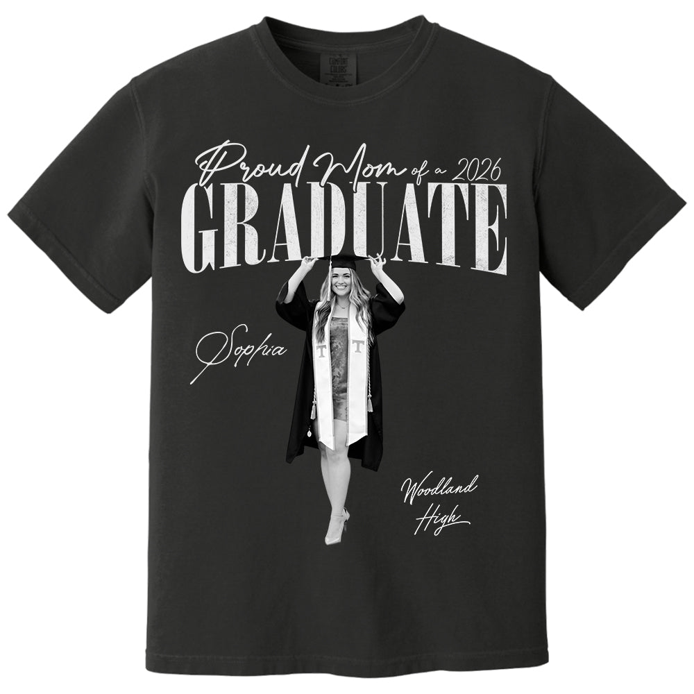 Personalized Graduation Shirts Custom Graduation Shirt Class of 2026 Family Gifts For Family Member Graduation Shirt Proud Family Shirt  Na02 Li29