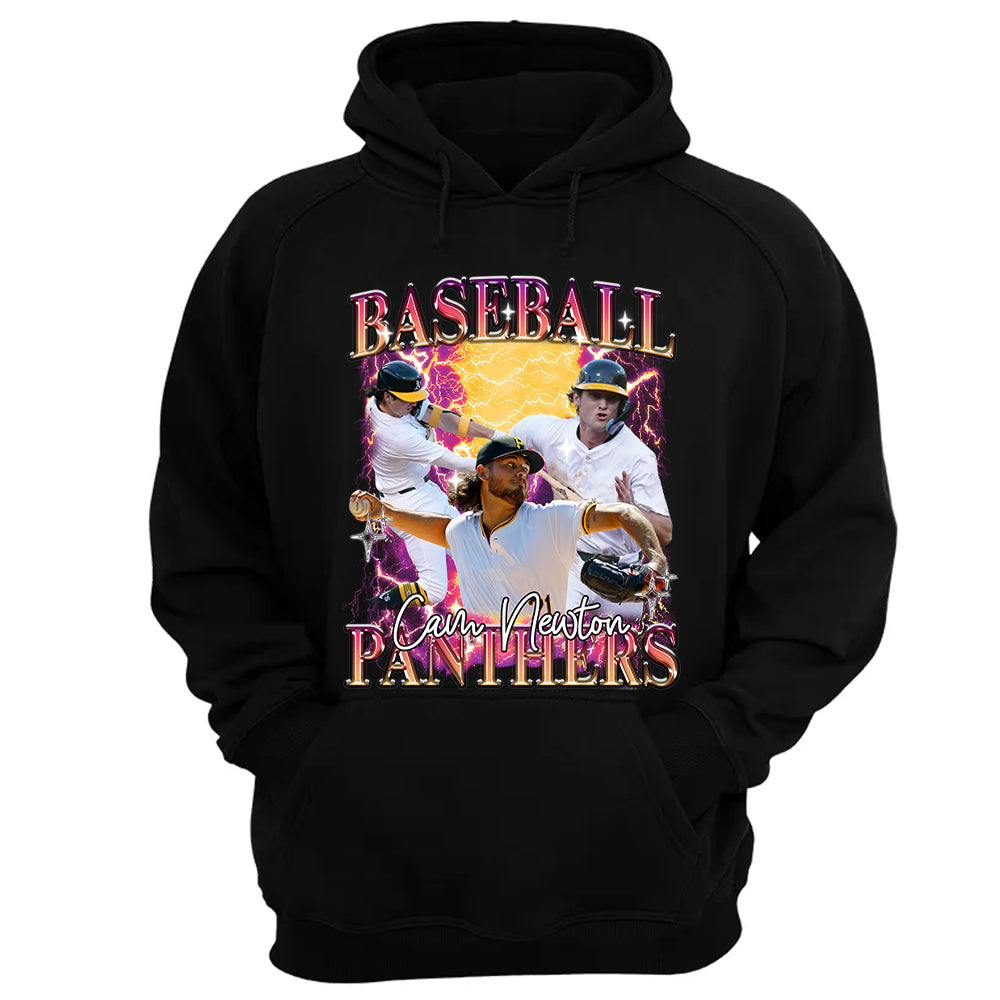 Custom Game Day Baseball Bootleg Shirt 90s Vintage Bootleg Custom Face Personalized T Shirt