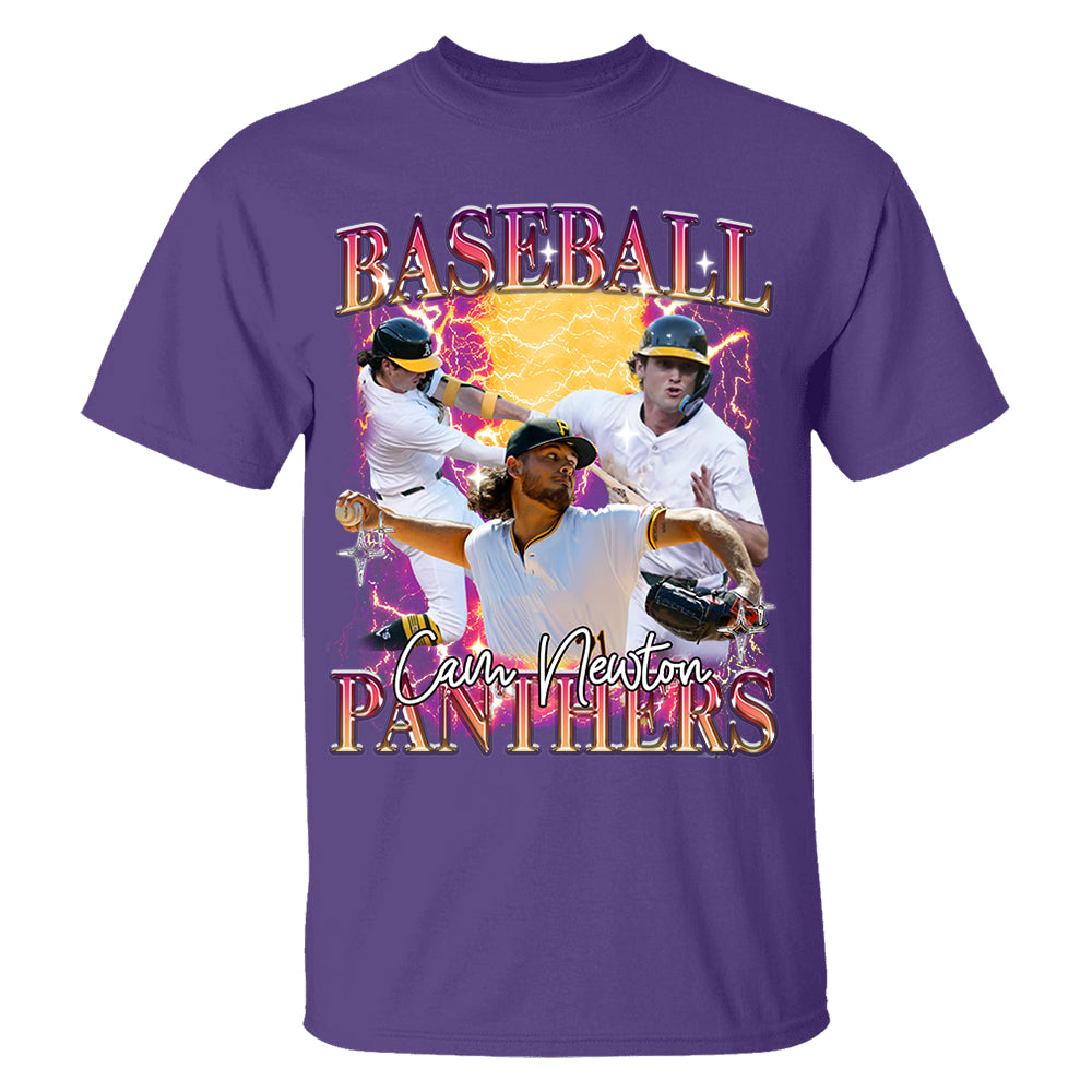 Custom Game Day Baseball Bootleg Shirt 90s Vintage Bootleg Custom Face Personalized T Shirt