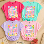 Personalized First Day Of School Shirt, Custom Name & Grade, Back To School Tee L0411 T24
