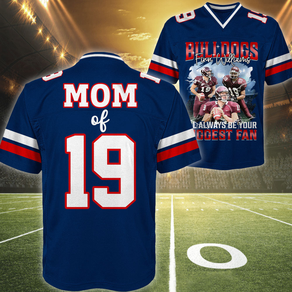 Custom Photo Football Jersey, Personalized Gift For Football Player Vr2 A2110 Pt99