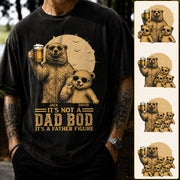 Personalized It's Not A Dad Bod It's A Father Figure Shirt, Father's Day - Papa Bear And Cubs, Gift For Dad Vr2 Pt99