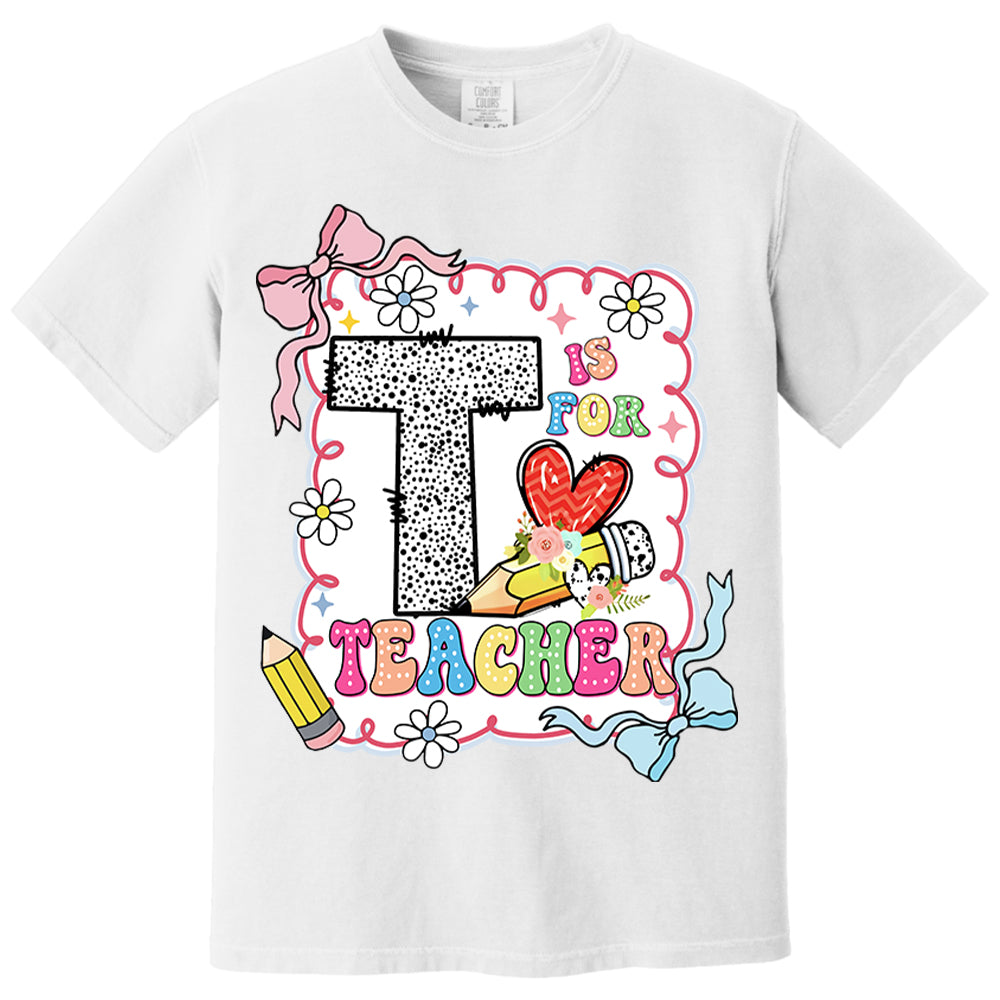 Preppy Teacher First Day of School Personalized Pre-k 1st/2nd/3rd/4th Grade,...Teacher Shirt A2110 Nh00