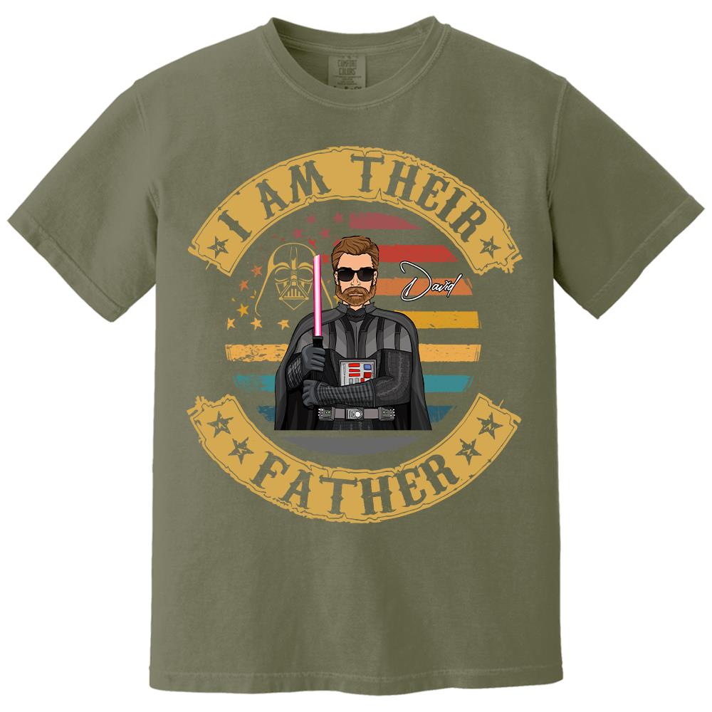 I Am Their Father - Personalized Shirt Custom Nickname Gift For Dad T1807 Hv01