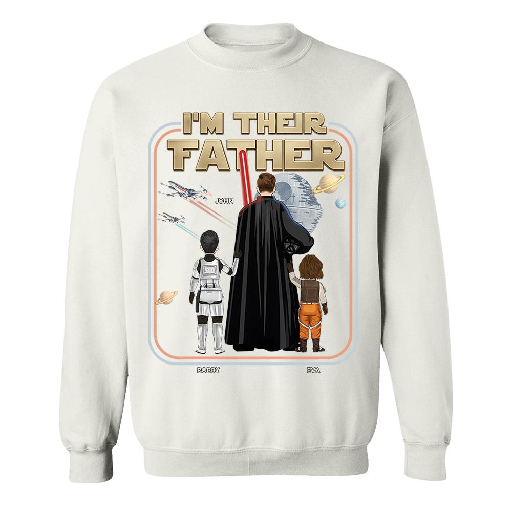 I'm Their Father - Personalized Shirt For Dad - Custom Gift For Father's Day A2110 Nh00