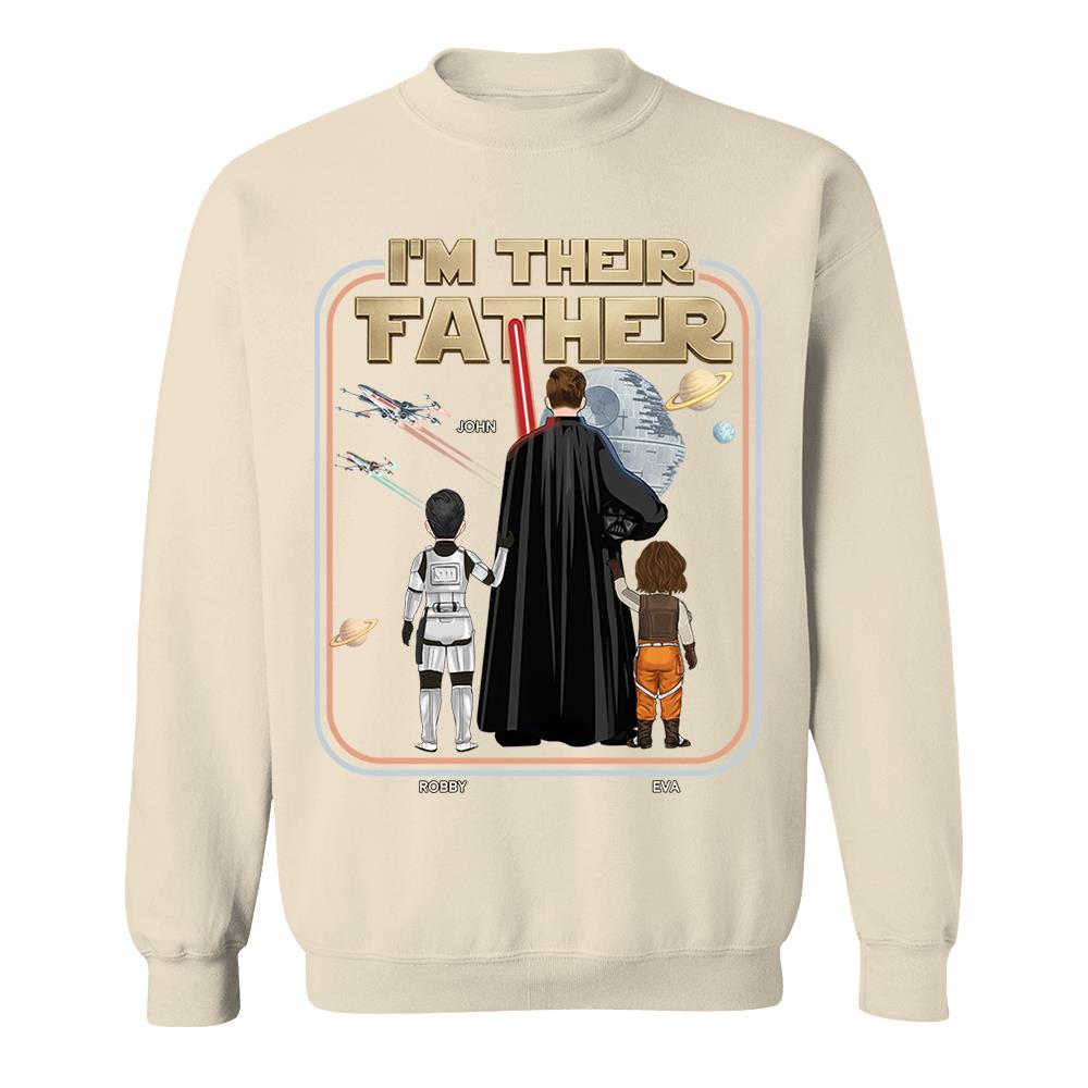 I'm Their Father - Personalized Shirt For Dad - Custom Gift For Father's Day A2110 Nh00
