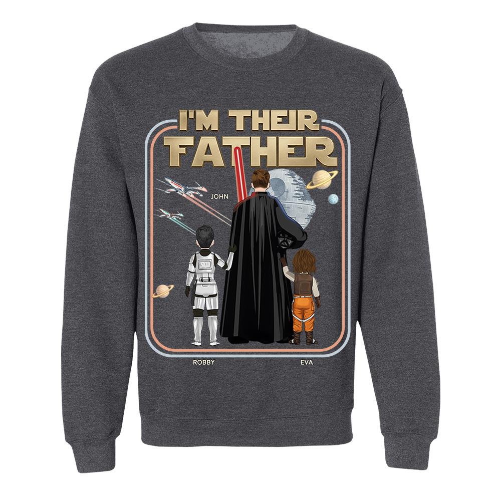 I'm Their Father - Personalized Shirt For Dad - Custom Gift For Father's Day A2110 Nh00