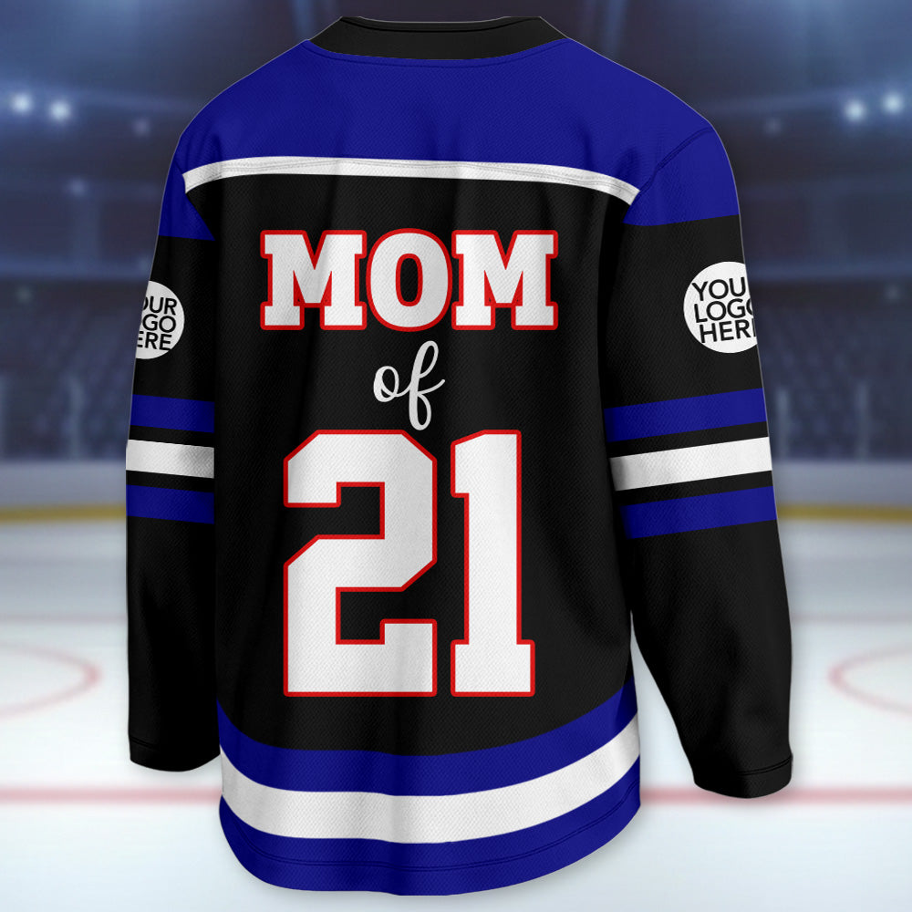 I Will Always Be Your Biggest Fan Custom Photo Ice Hockey Jersey Gift For Ice Hockey Mom Na02 T24
