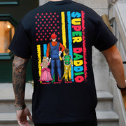 Personalized Super Daddio Shirt, Best Dad Ever Shirt