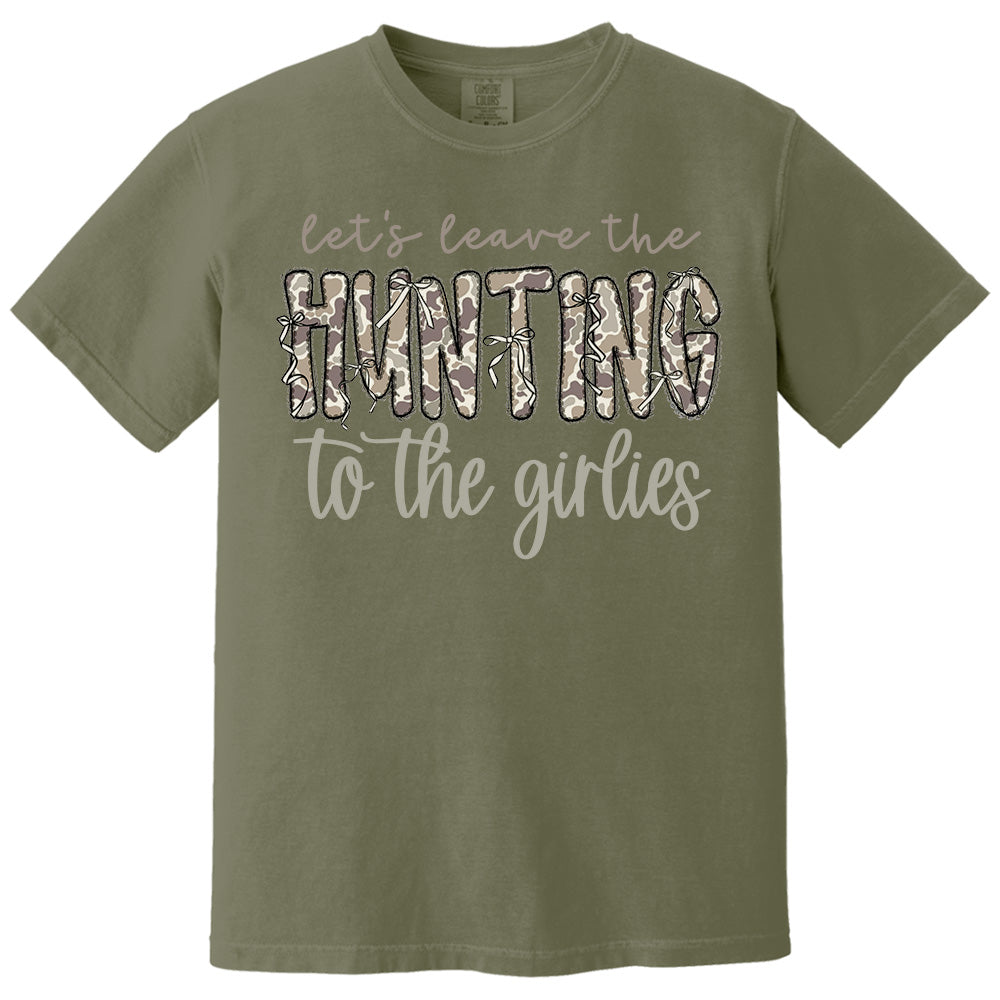 Let's Leave the Hunting to the Girlies Shirt Gift For Hunting Girl Pt99