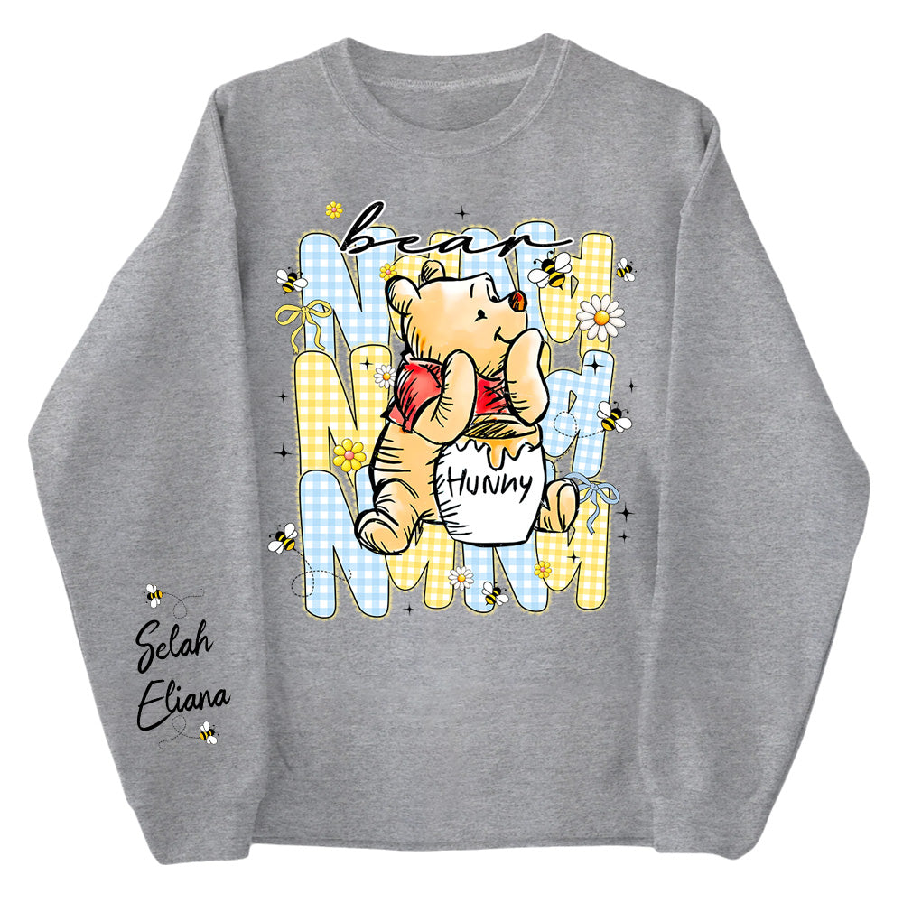 Mama Bear EST, Personalized Mother Shirt with Kids Names, Perfect Gift for Mother's Day, Gift For Mama Nini Gigi Nene Grandma MI209 TH23