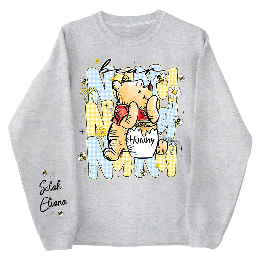 Mama Bear EST, Personalized Mother Shirt with Kids Names, Perfect Gift for Mother's Day, Gift For Mama Nini Gigi Nene Grandma MI209 TH23