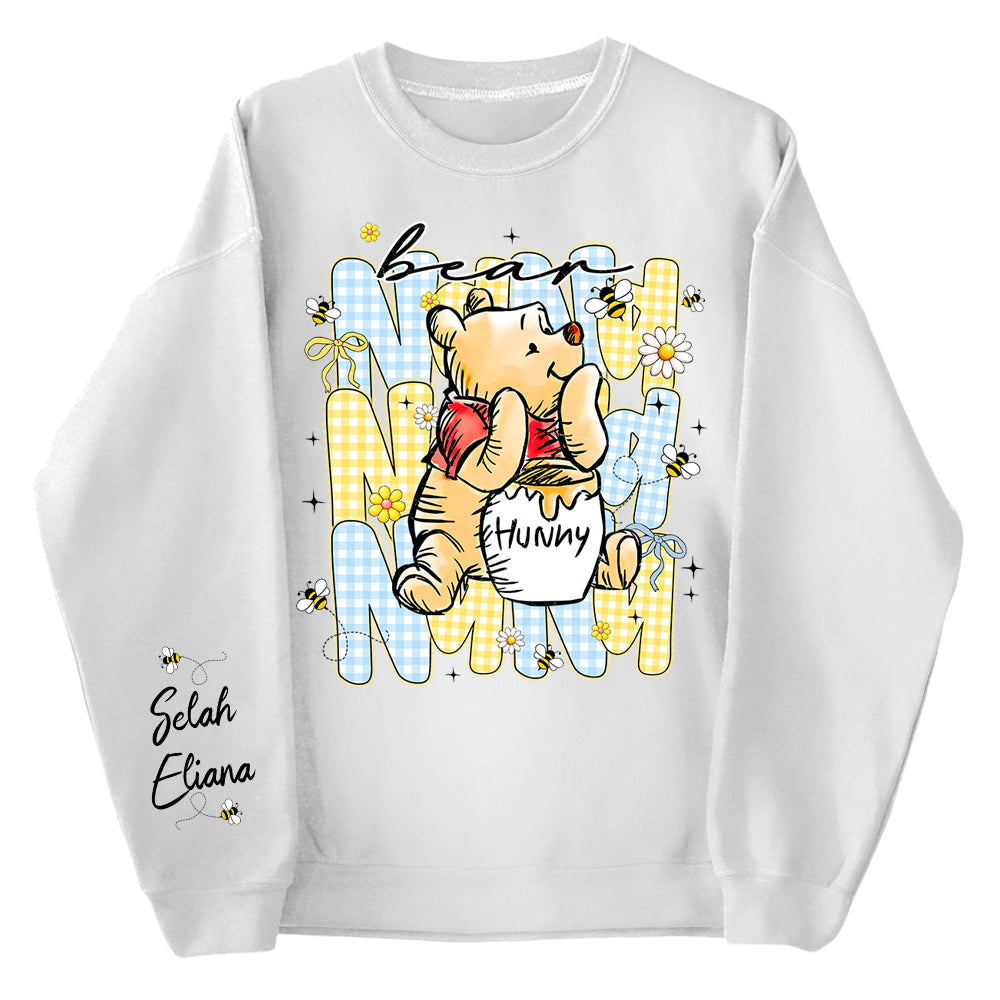 Mama Bear EST, Personalized Mother Shirt with Kids Names, Perfect Gift for Mother's Day, Gift For Mama Nini Gigi Nene Grandma MI209 TH23