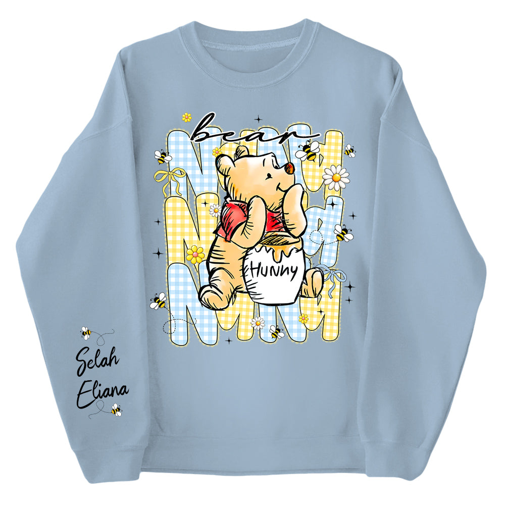 Mama Bear EST, Personalized Mother Shirt with Kids Names, Perfect Gift for Mother's Day, Gift For Mama Nini Gigi Nene Grandma MI209 TH23