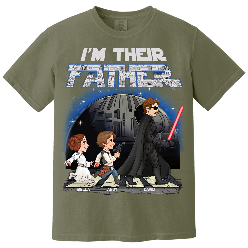 I Am Their Father - Personalized Shirt Gift For Dad Hv01