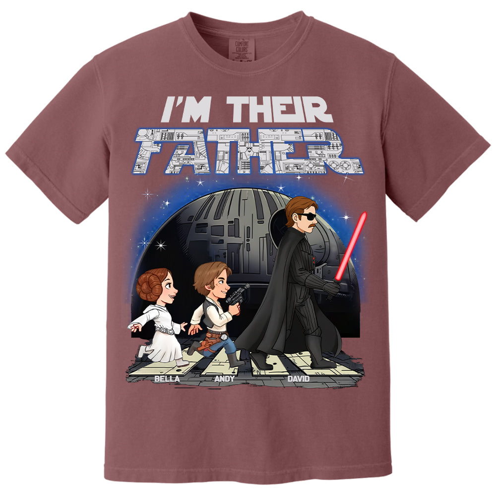 I Am Their Father - Personalized Shirt Gift For Dad Hv01
