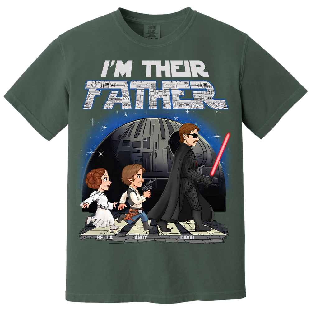 I Am Their Father - Personalized Shirt Gift For Dad Hv01