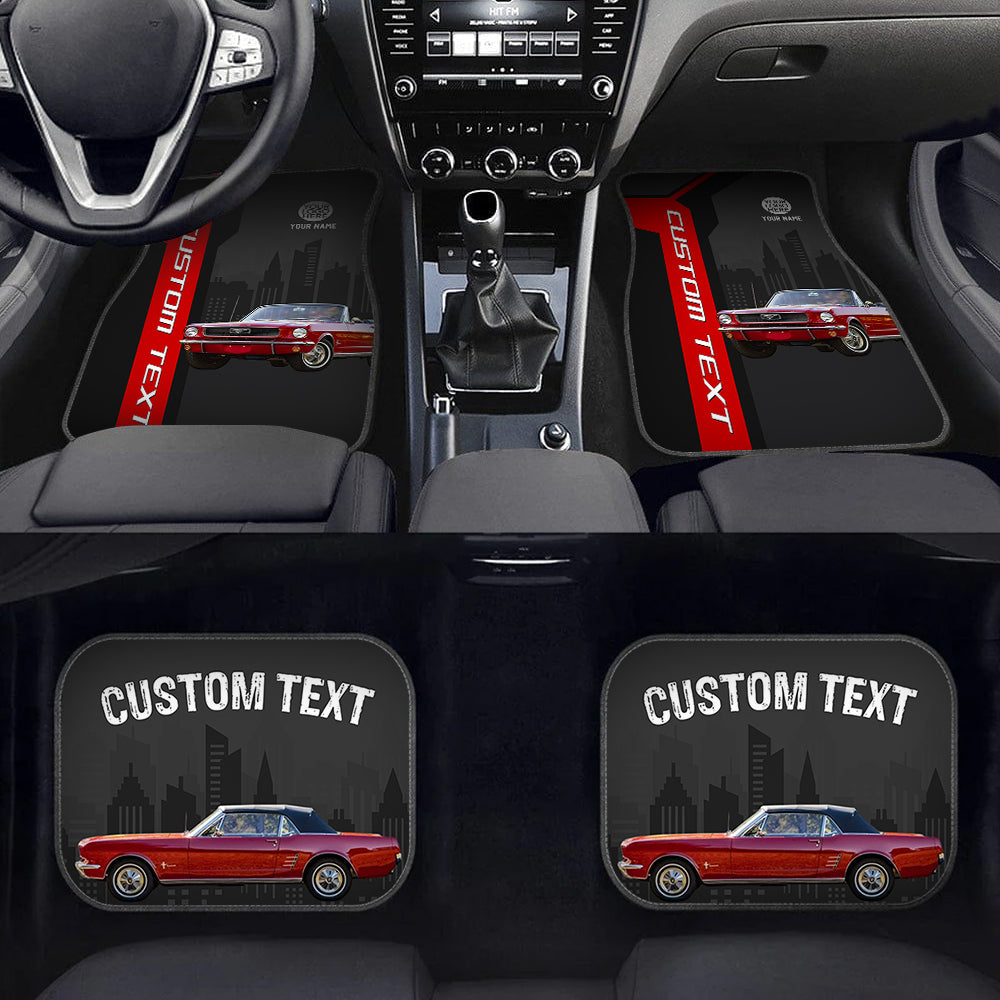This Is How I Roll - Custom Photo Car Mats - Personalized Floor Mats A2110 Vrs2