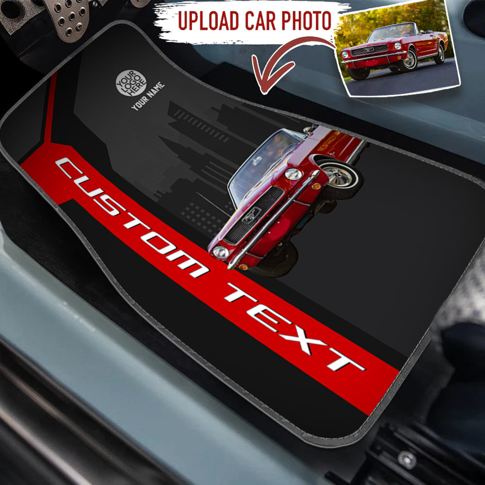 This Is How I Roll - Custom Photo Car Mats - Personalized Floor Mats A2110 Vrs2