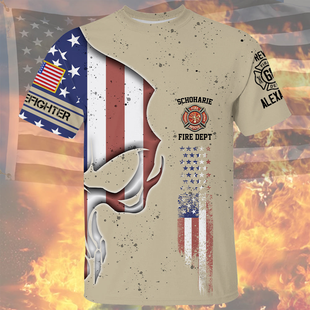 PTSD Is Not A Sign Of Weakness PTSD Is Earn By Doing What Others Fear Personalized Shirt Gift For Firefighter Nh00