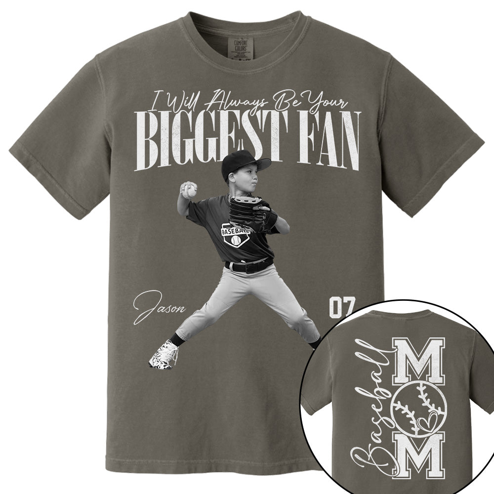 I'll Always Be Your Biggest Fan - Washed Tee Retro Bootleg Shirt For Baseball Players Vr2 Na02 Do99
