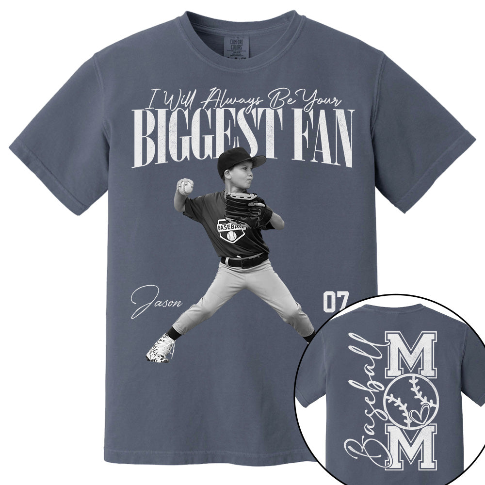 I'll Always Be Your Biggest Fan - Washed Tee Retro Bootleg Shirt For Baseball Players Vr2 Na02 Do99