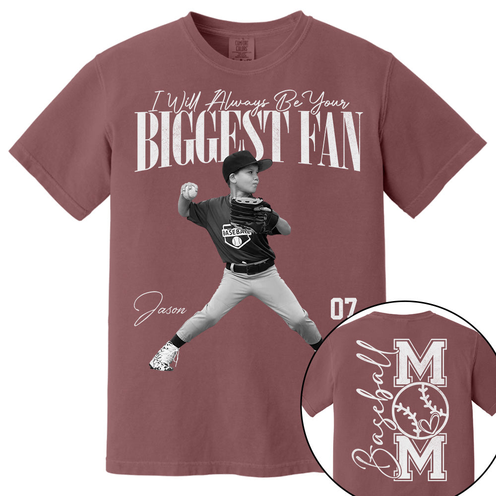 I'll Always Be Your Biggest Fan - Washed Tee Retro Bootleg Shirt For Baseball Players Vr2 Na02 Do99